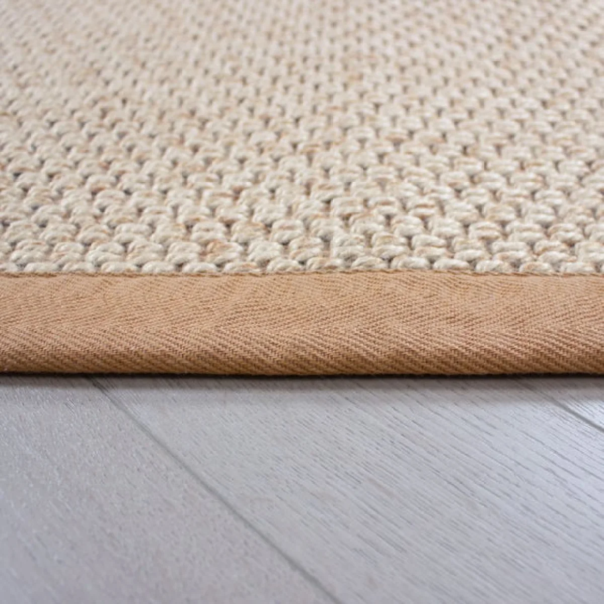 Sisal Look Border Easy Care Runner – image 4