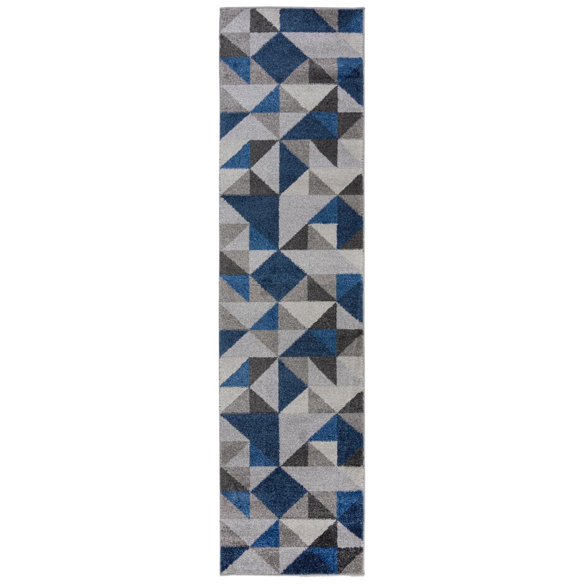 Geo Squares Runner Geo Squares Navy – image 2