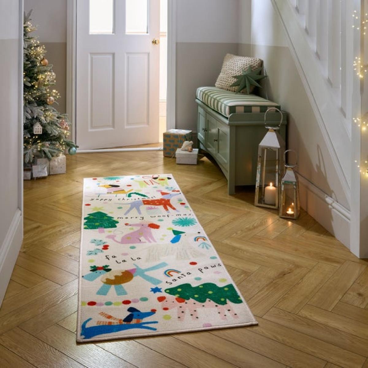 Yappy Christmas Washable Runner – image 1