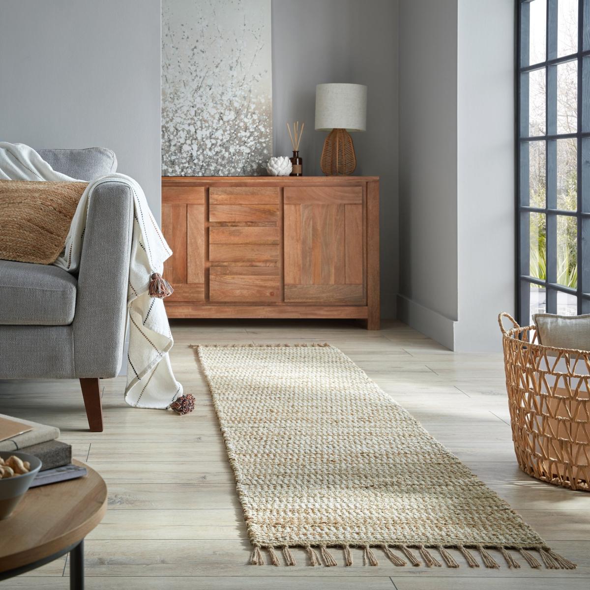 Clio Jute Cotton Runner Clio Natural – image 1