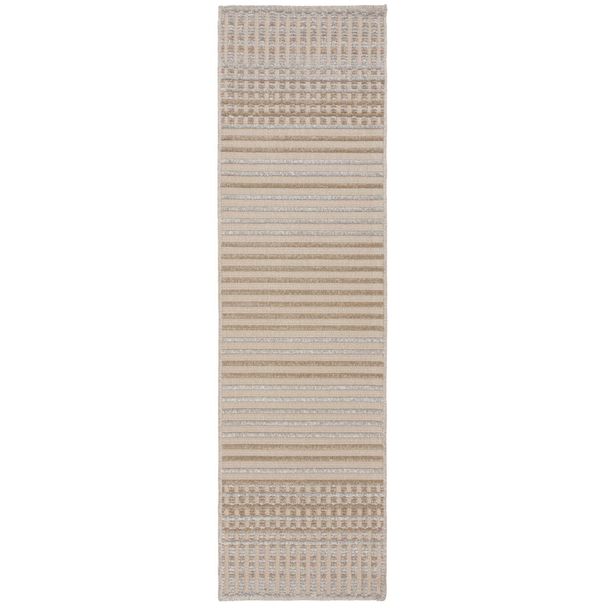 Fletcher Stripe Washable Runner Fletcher Stripe Cream – image 6