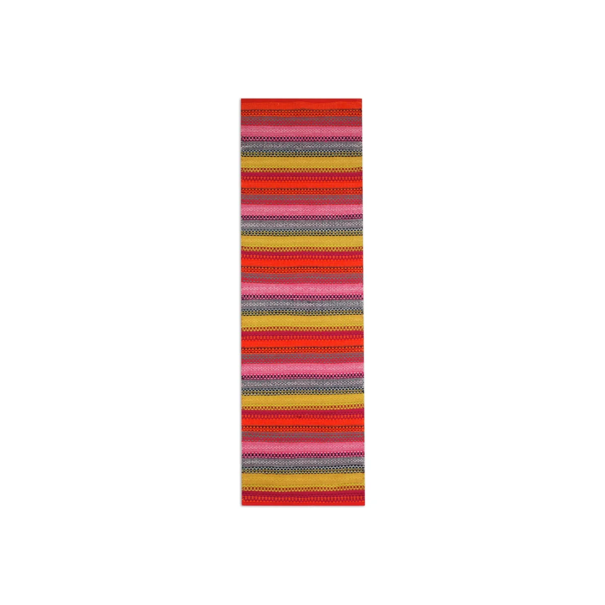 Habitat Agnes Flatweave Cotton Runner - Multi - 75x250cm