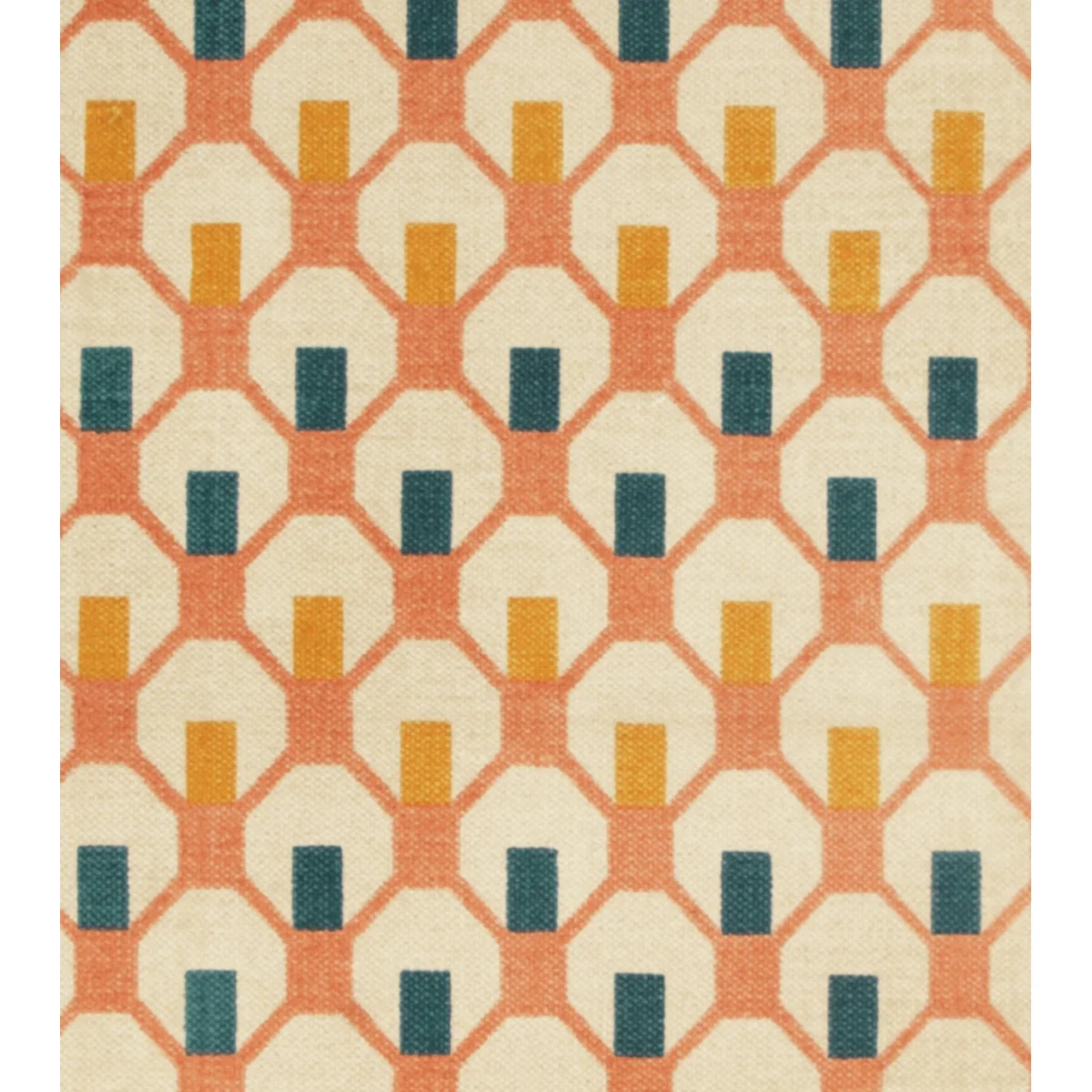 Habitat Octo Flatweave Cotton Runner - Pink - 75x250cm – image 3