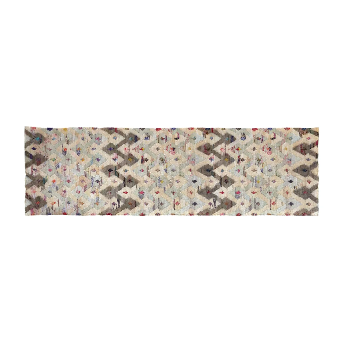 Habitat Trigas Flatweave Runner - 750x250cm - Multicoloured