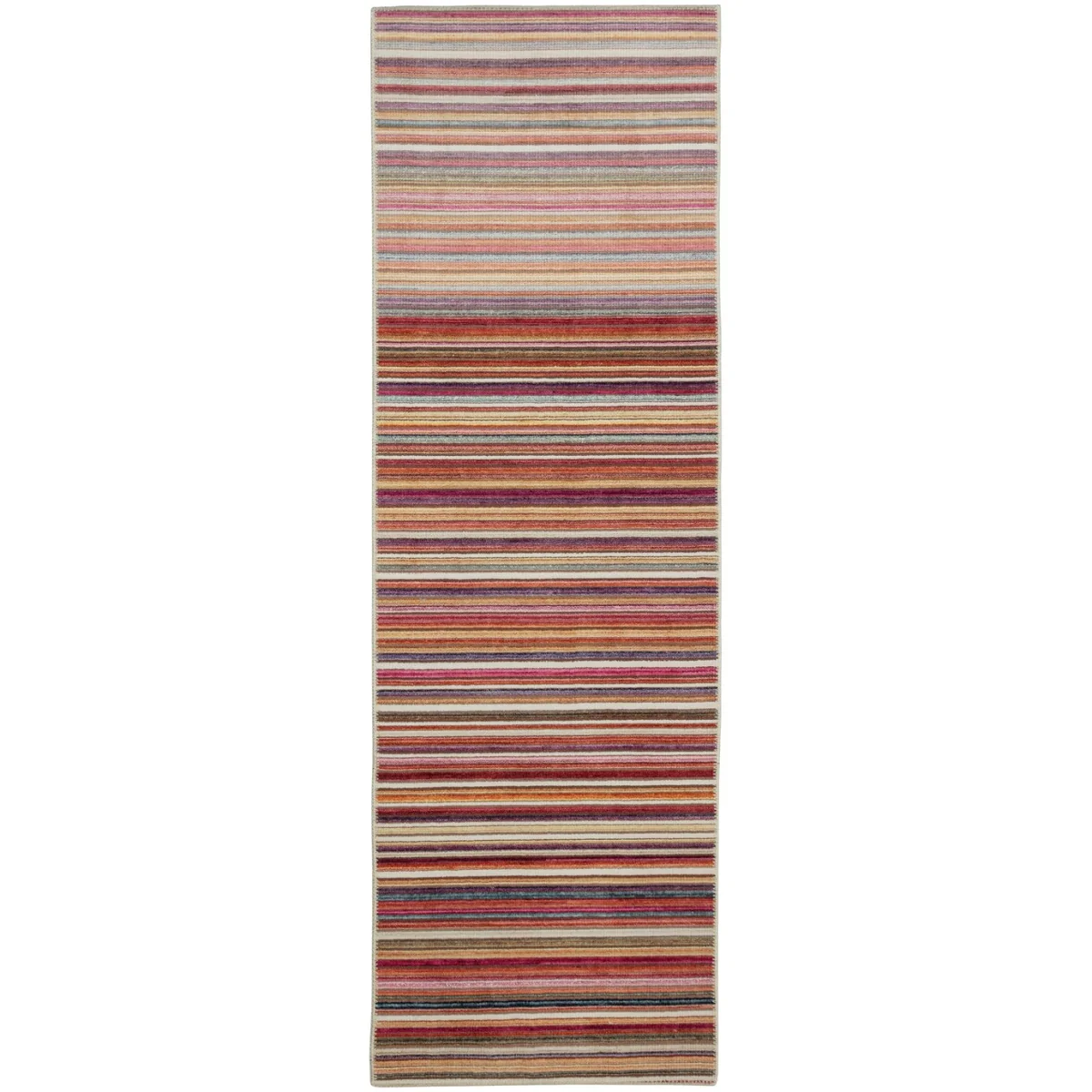 Habitat Stripe Runner 66x200cm - Multicoloured – image 2