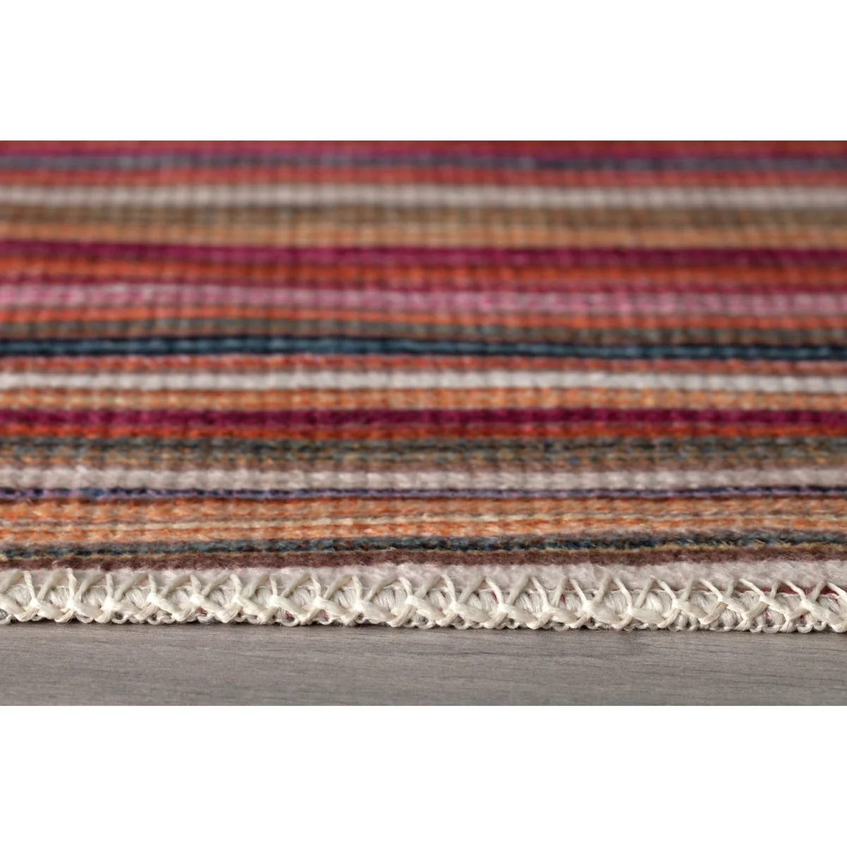 Habitat Stripe Runner 66x200cm - Multicoloured – image 4