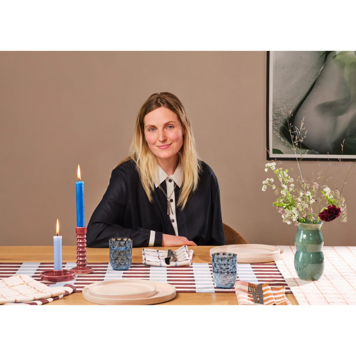 Heal's + Jessie de Salis Ribbon Stripe Runner – image 4