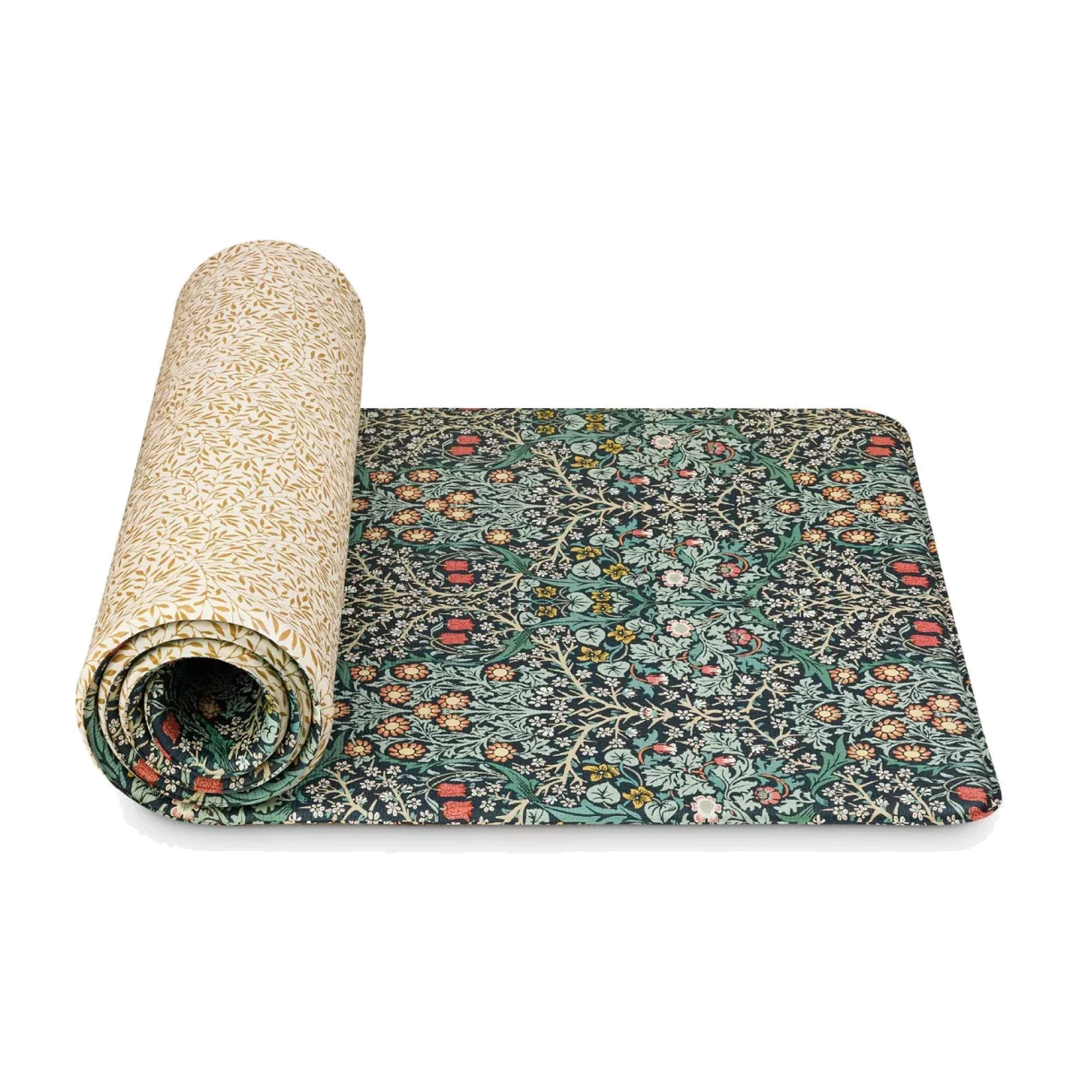 Totter + Tumble x Morris & Co Collection Play Runner Reversible Playmat, Blackthorn/Standen – image 1