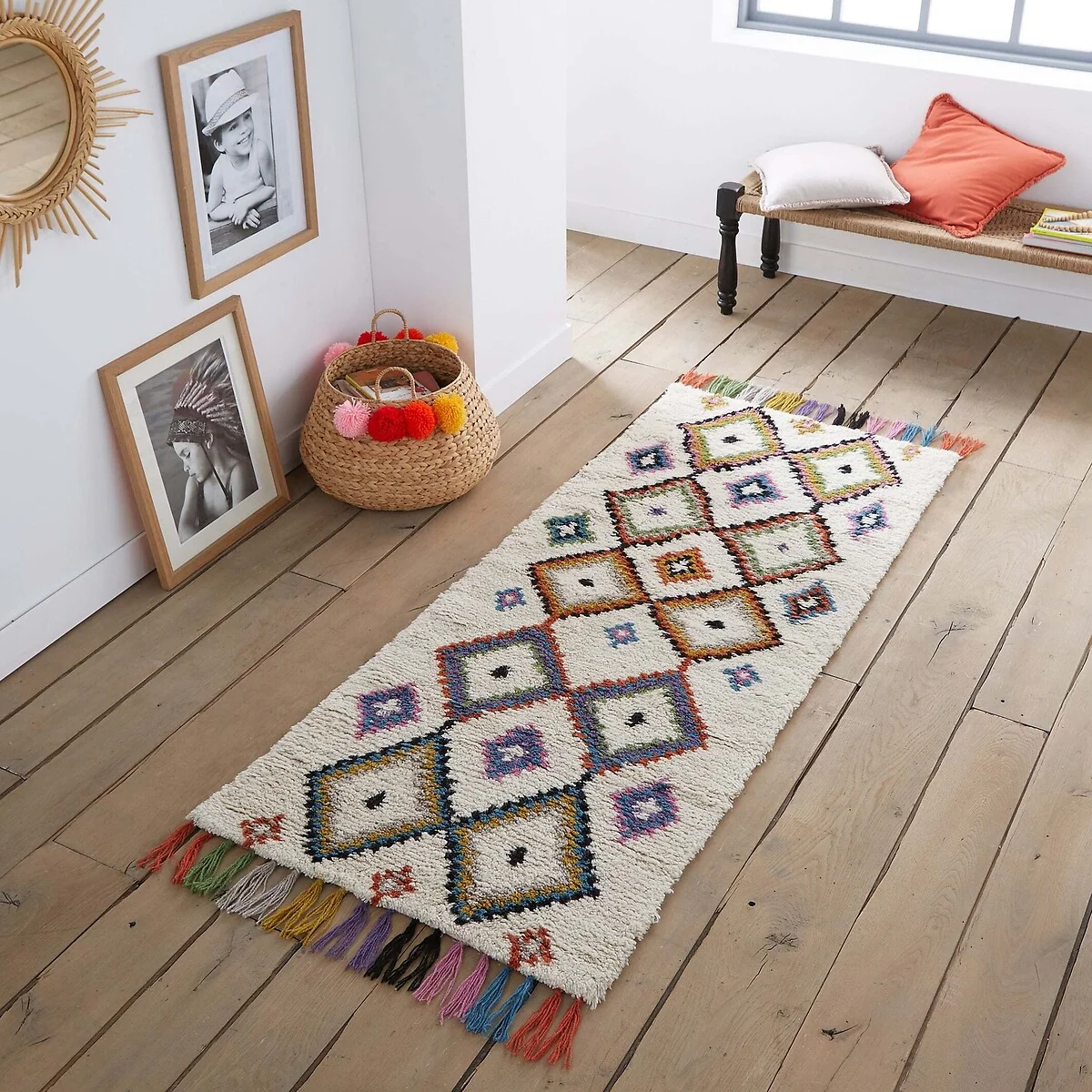 Ourika Berber-Style Colourful Runner – image 4