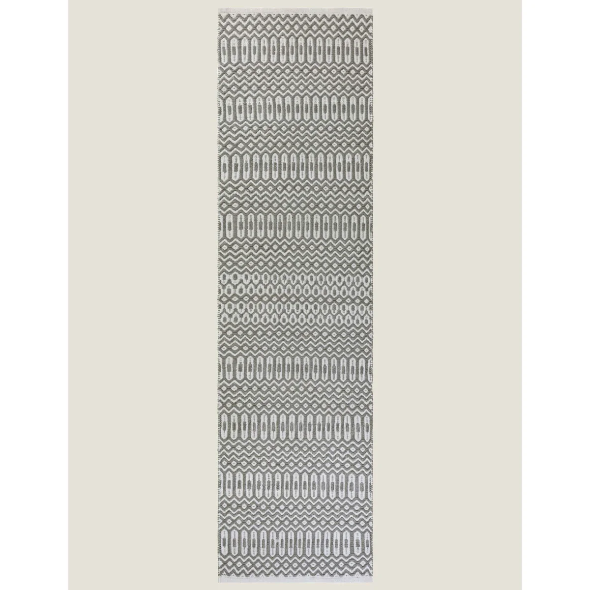 Asiatic Halsey Geometric Indoor & Outdoor Runner - MED - Grey, Grey – image 3