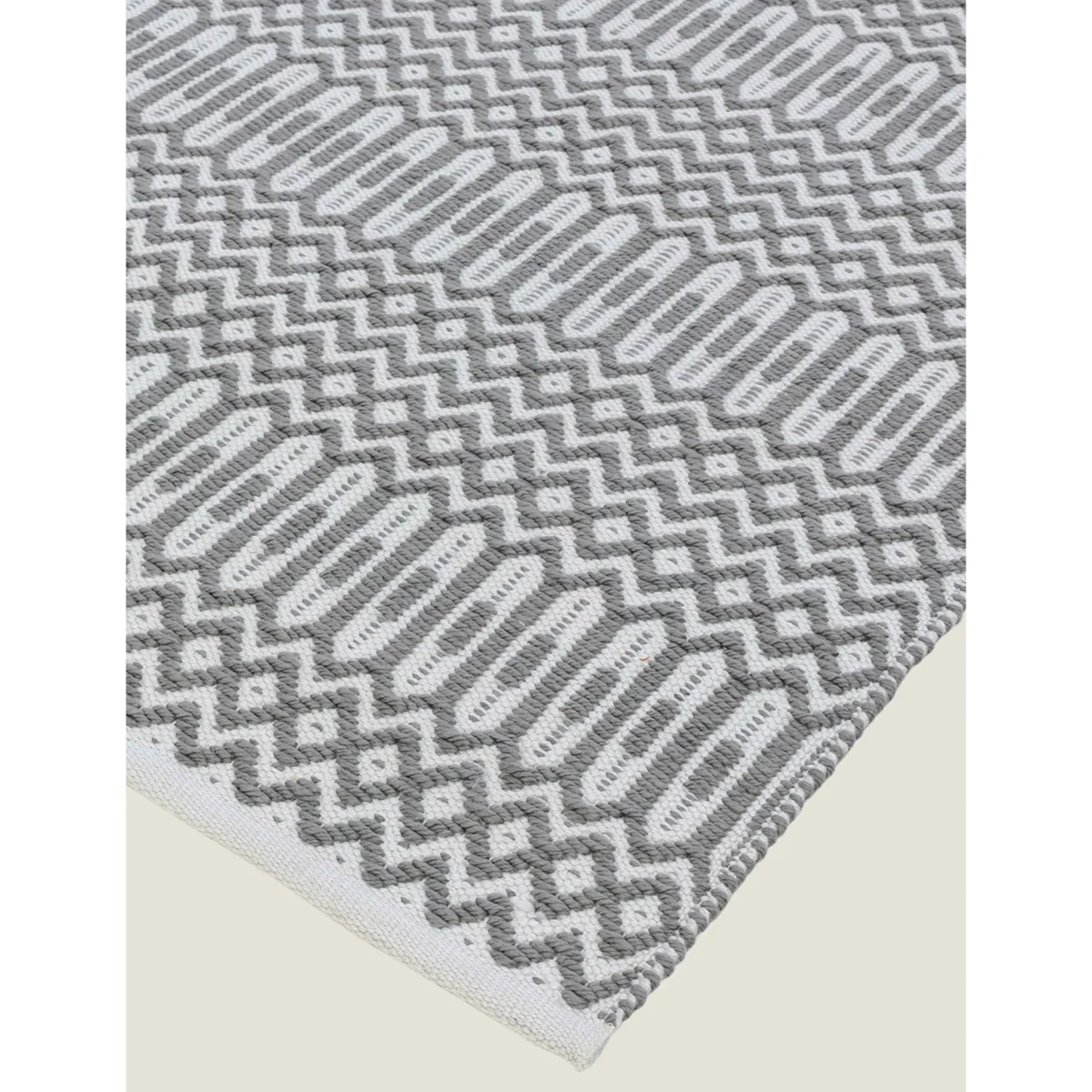 Asiatic Halsey Geometric Indoor & Outdoor Runner - MED - Grey, Grey – image 4
