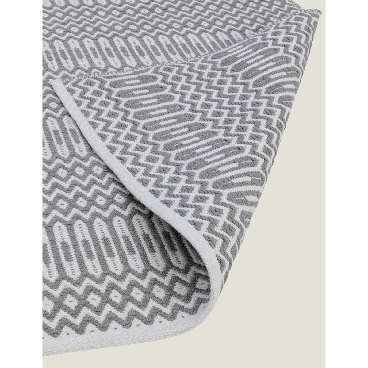 Asiatic Halsey Geometric Indoor & Outdoor Runner - MED - Grey, Grey – image 5