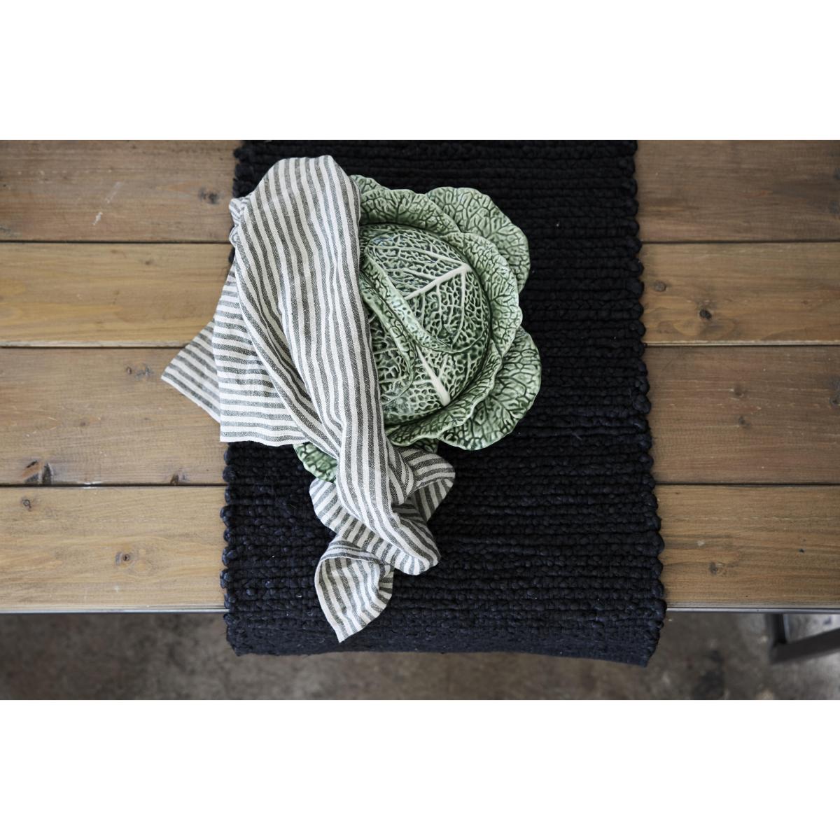 Merida runner 40x140 cm Dark brown – image 2