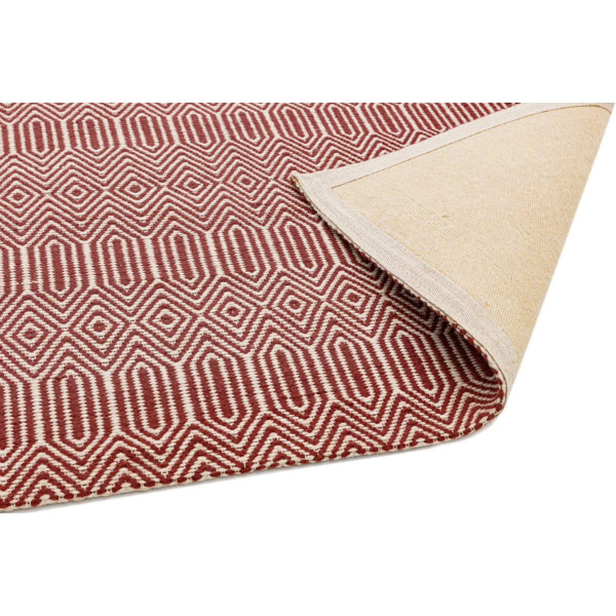 Asiatic Carpets Sloan Hand Woven Runner Marsala - 66 x 200cm – image 4