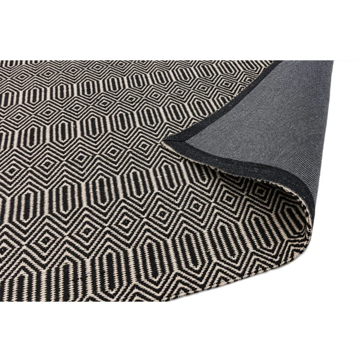 Asiatic Carpets Sloan Hand Woven Runner Black - 66 x 200cm – image 4