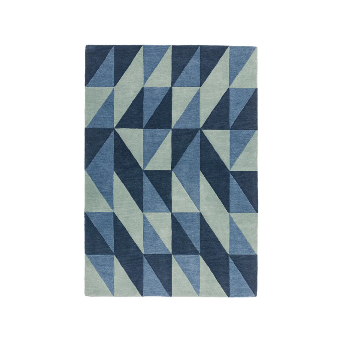 Asiatic Carpets Reef Handtufted Runner Flag Blue - 66 x 200cm