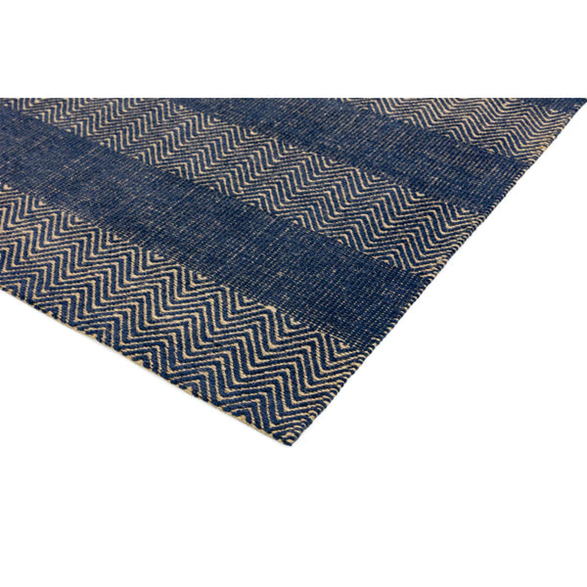 Asiatic Carpets Ives Hand Woven Runner Navy Blue - 66 x 200cm – image 3