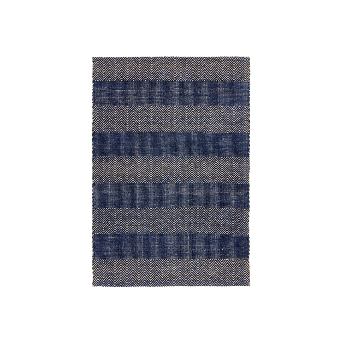 Asiatic Carpets Ives Hand Woven Runner Navy Blue - 66 x 200cm – image 1
