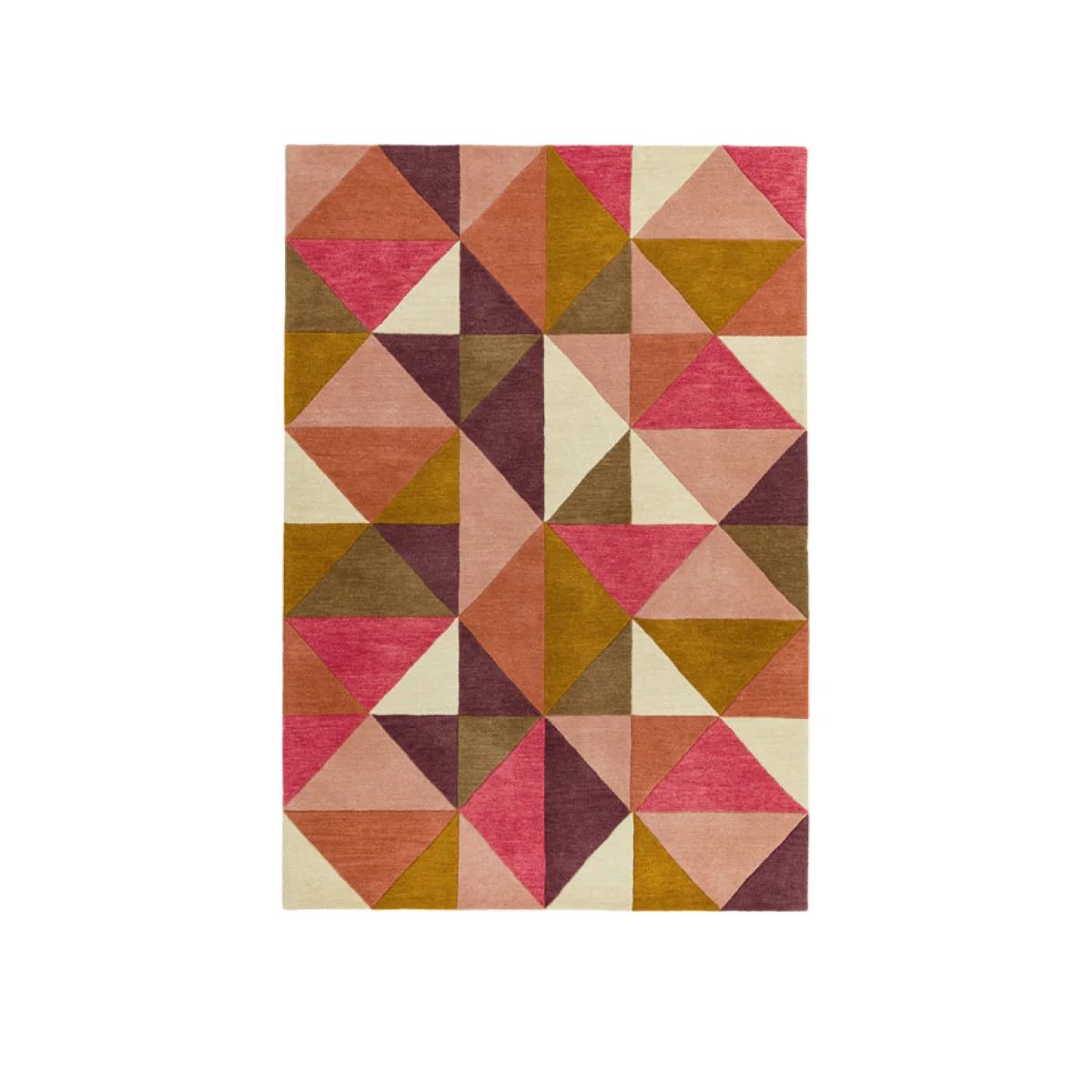 Asiatic Carpets Reef Handtufted Runner Kite Pink Multi - 66 x 200cm
