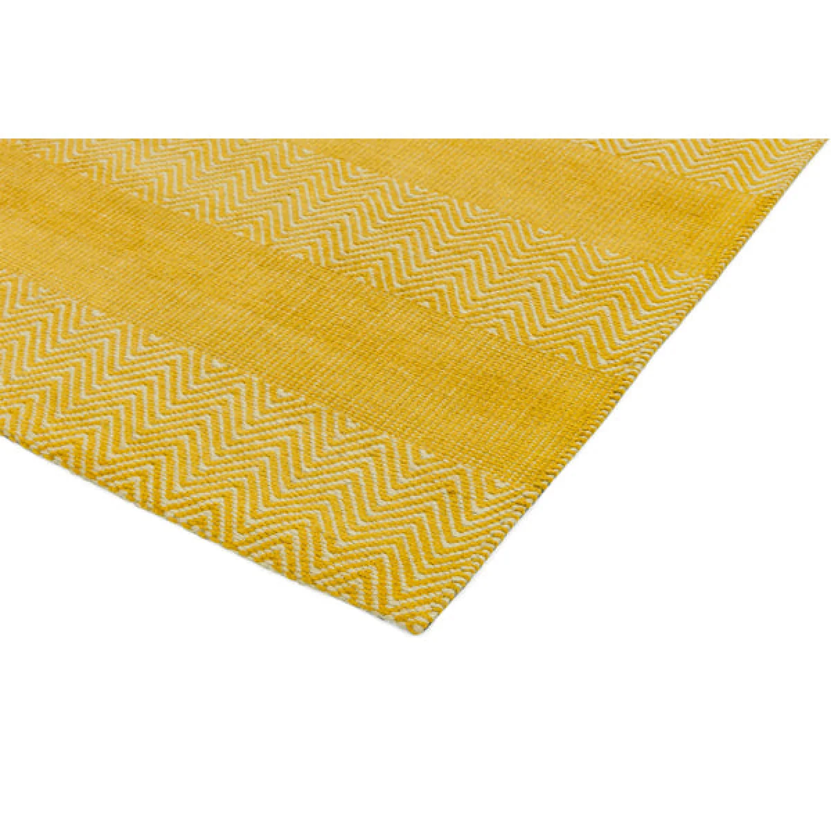Asiatic Carpets Ives Hand Woven Runner Yellow - 66 x 200cm – image 3