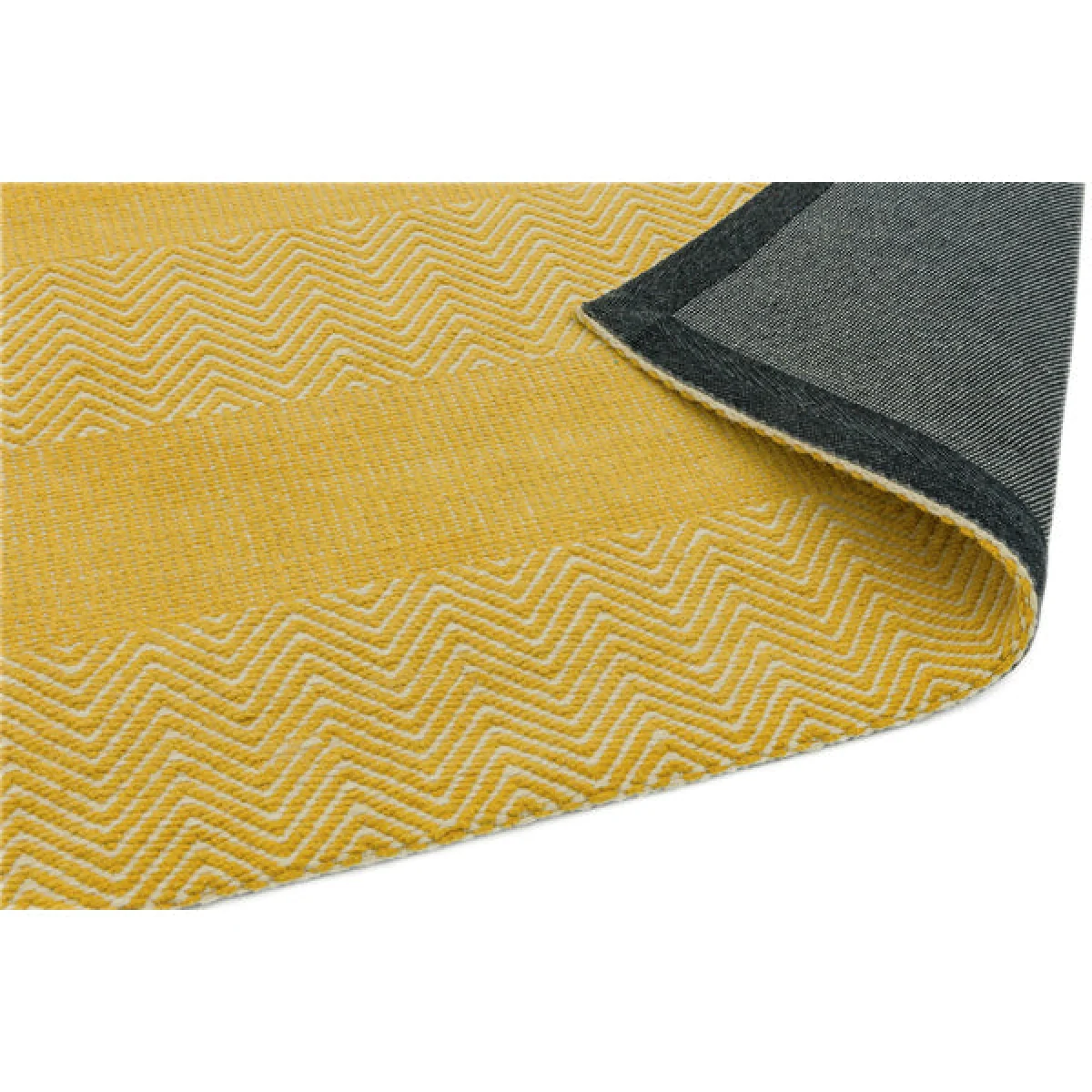 Asiatic Carpets Ives Hand Woven Runner Yellow - 66 x 200cm – image 4