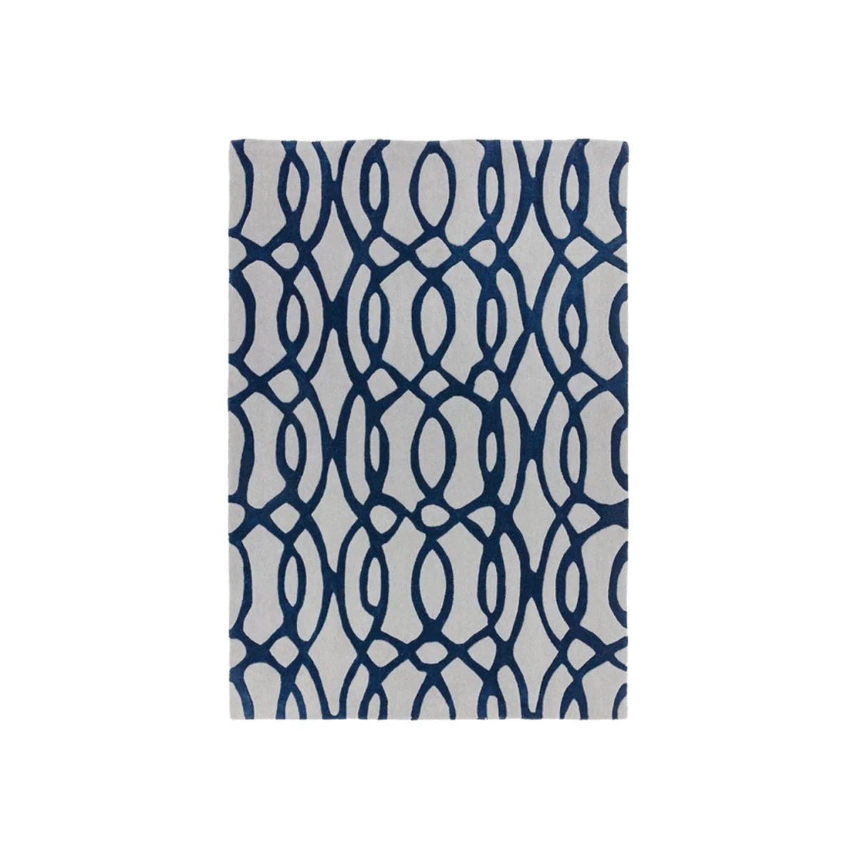Asiatic Carpets Matrix Hand Tufted Runner Wire Blue - 70 x 240cm