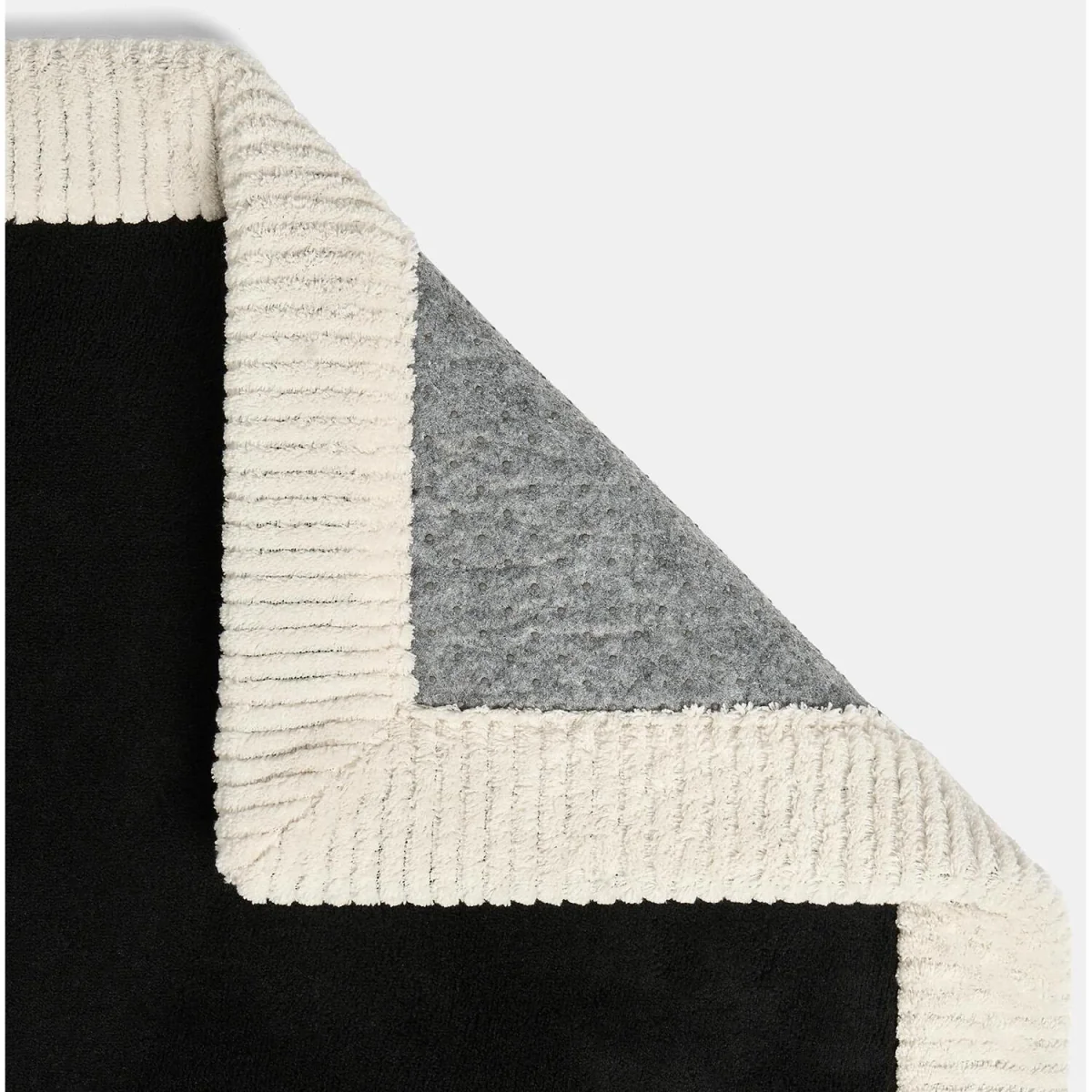 OHS Contrast Border Runner - Black/Cream / 230cm – image 5