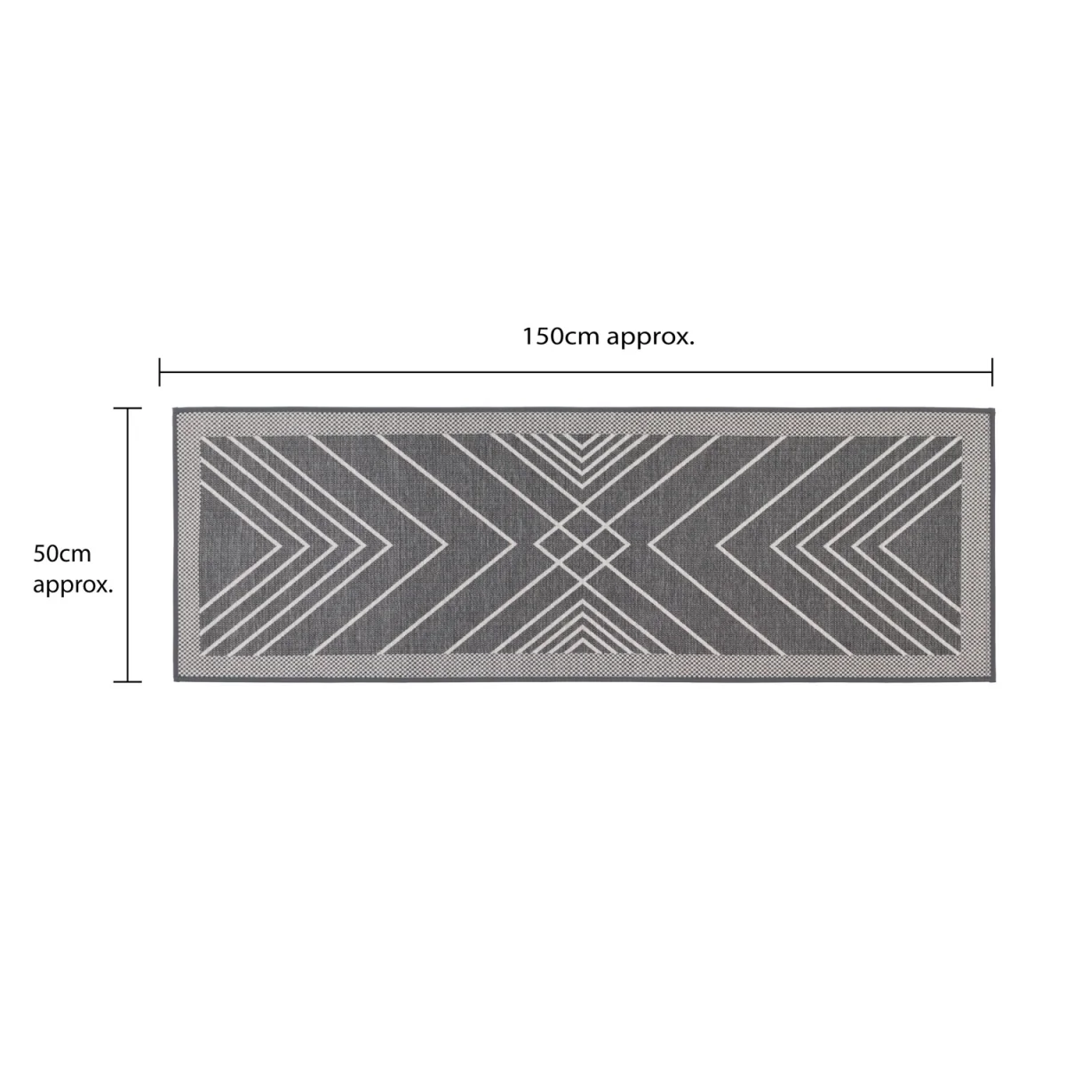 JVLExpression Machine Washable Entrance Runner - Grey – image 3