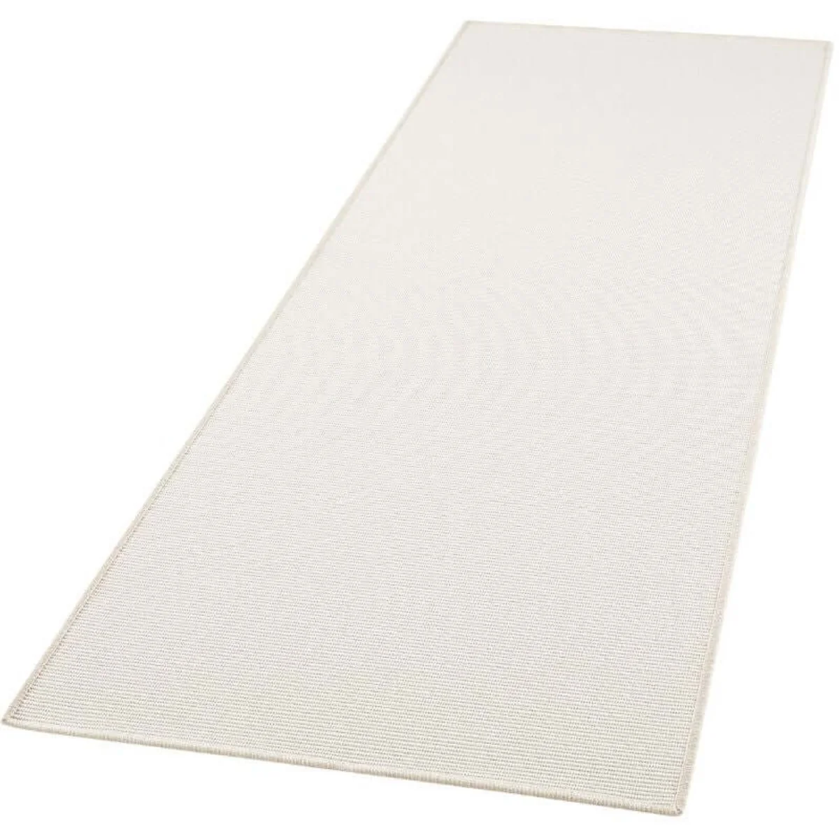 Sisal Look Flatweave Indoor & Outdoor Runner Grey - White / 50.0cm – image 5