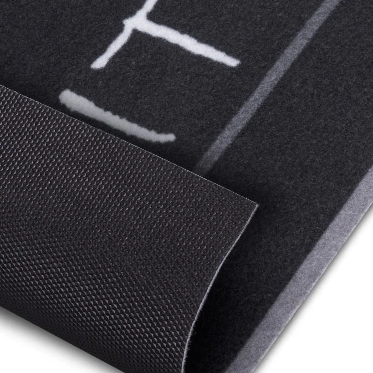 Hanse Home Cook Clean Cutlery Polyester Kitchen Runner Rug Black - Black – image 3