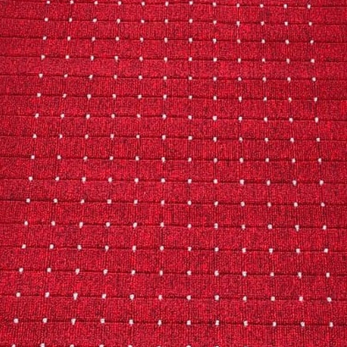 Red Non Slip, Washable and Flecked Kitchen Runner and Doormat - Candy - Red / 2kg / 80cm – image 3