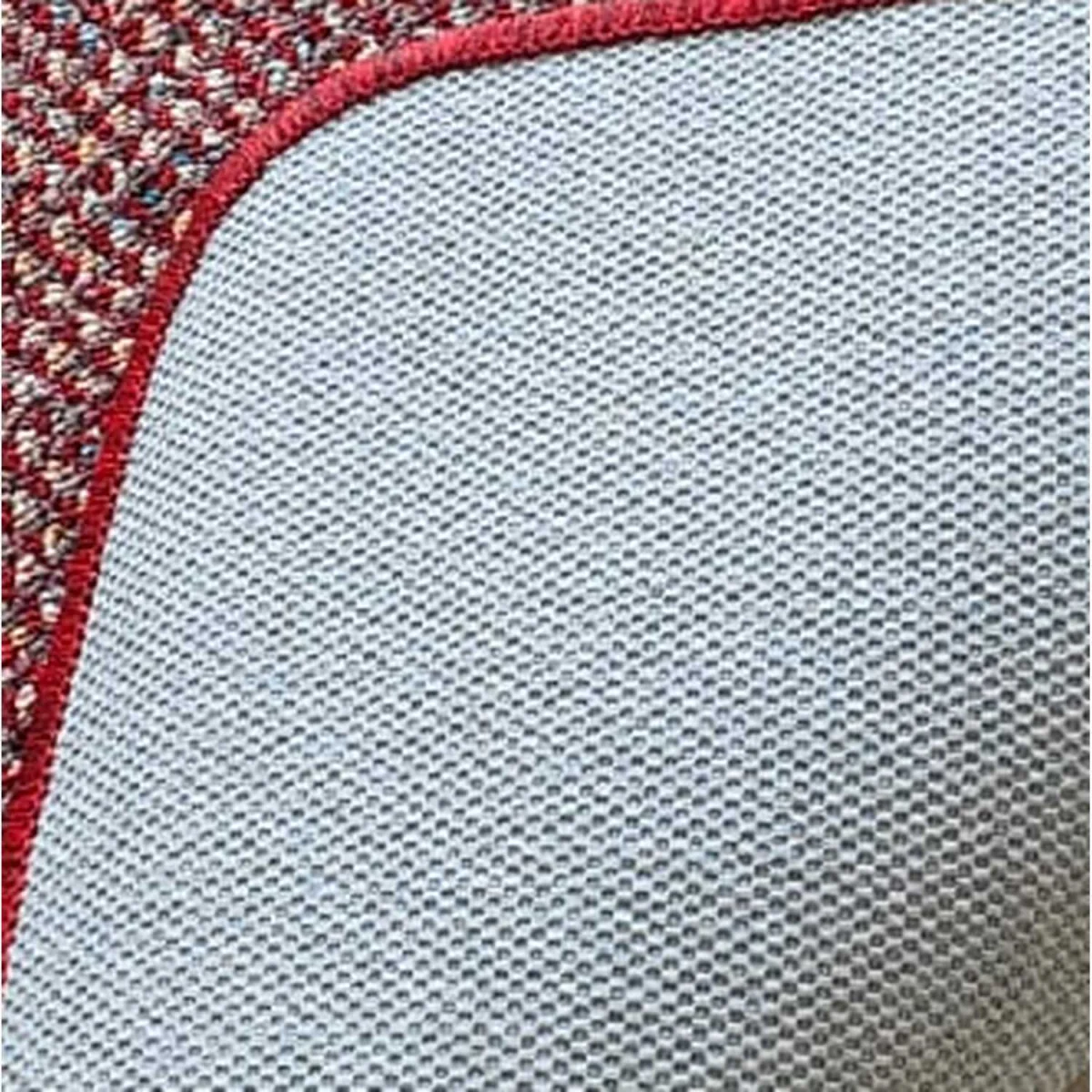 Red Non Slip, Washable and Flecked Kitchen Runner and Doormat - Candy - Red / 2kg / 80cm – image 4
