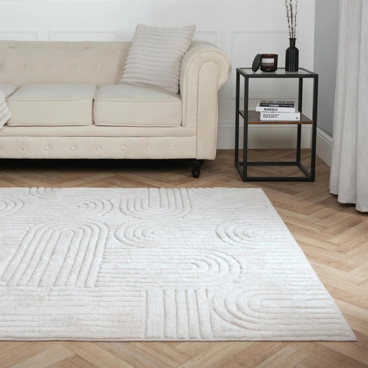 OHS Tufted Arches Runner - Stone / 13cm – image 2