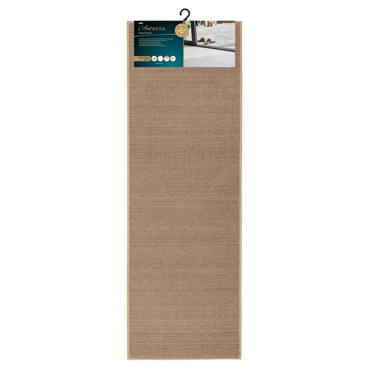 Antarra Machine Washable Entrance Runner - Brown – image 2