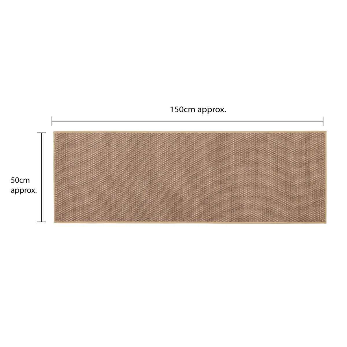 Antarra Machine Washable Entrance Runner - Brown – image 3