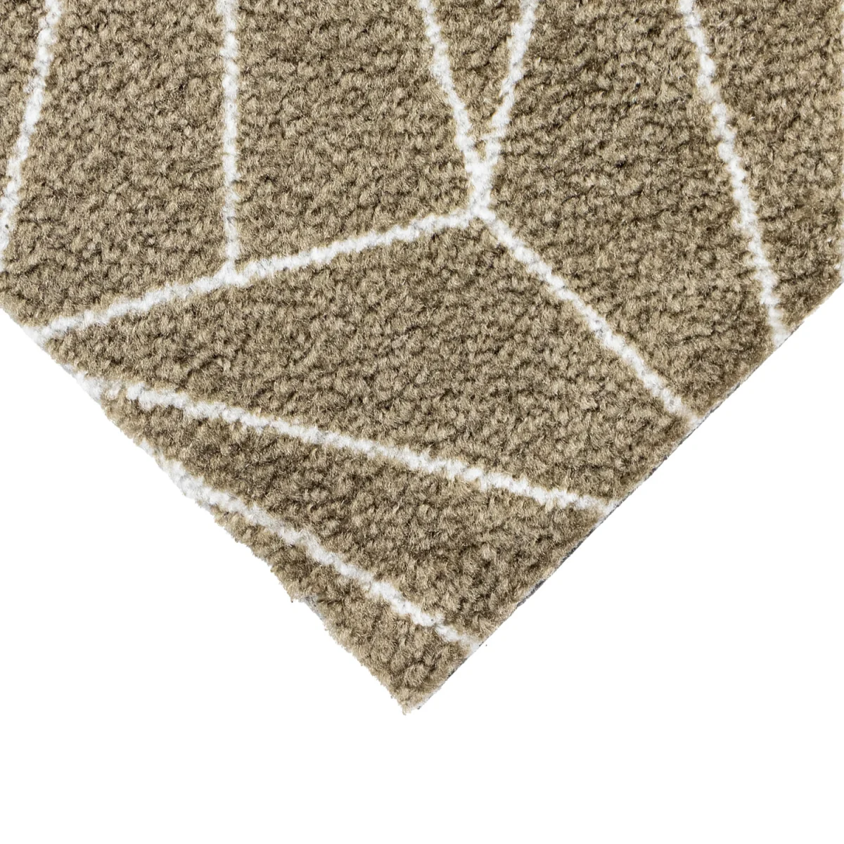 Machine Washable Entrance Mega Mat and Runner - Brown Geo - Brown – image 3