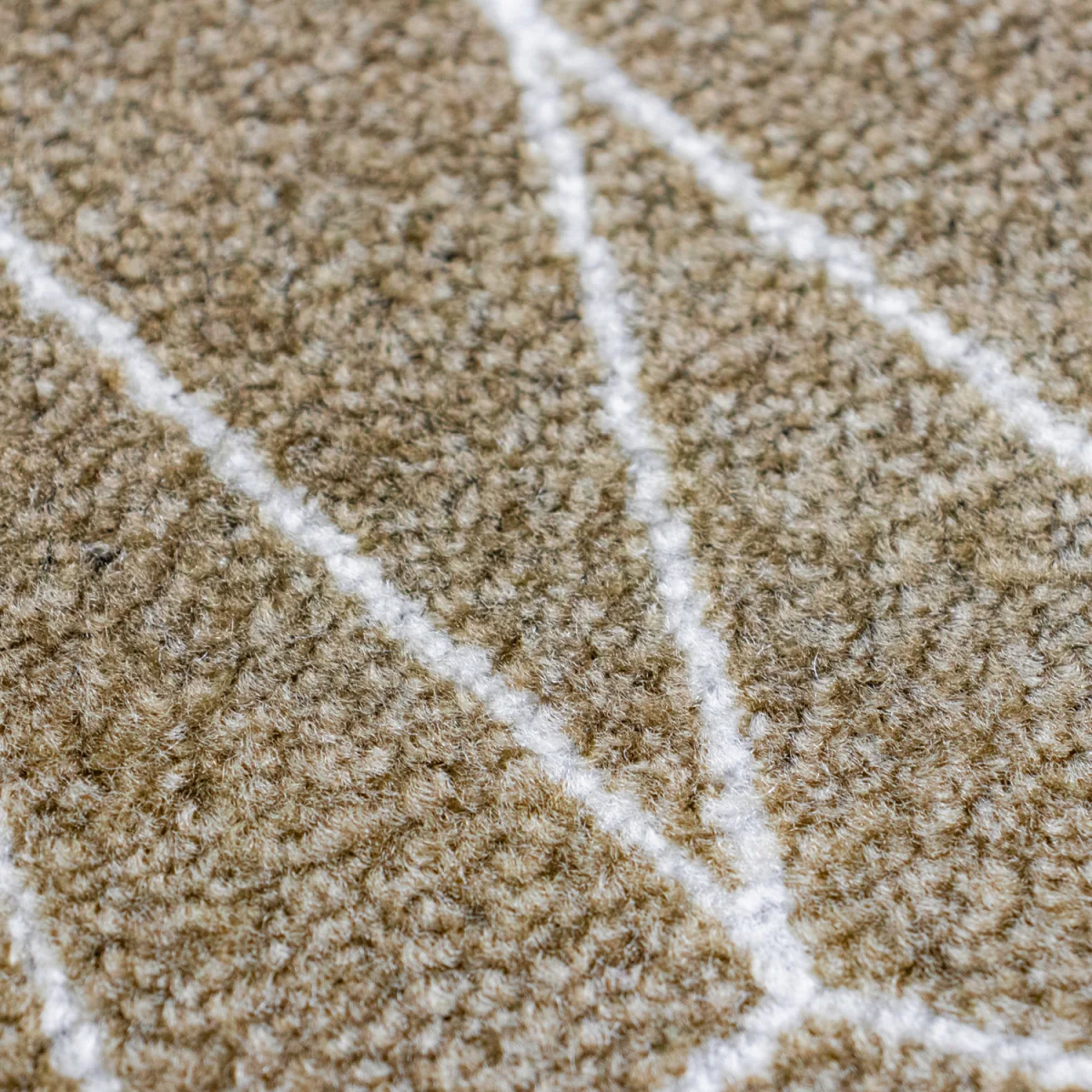 Machine Washable Entrance Mega Mat and Runner - Brown Geo - Brown – image 4