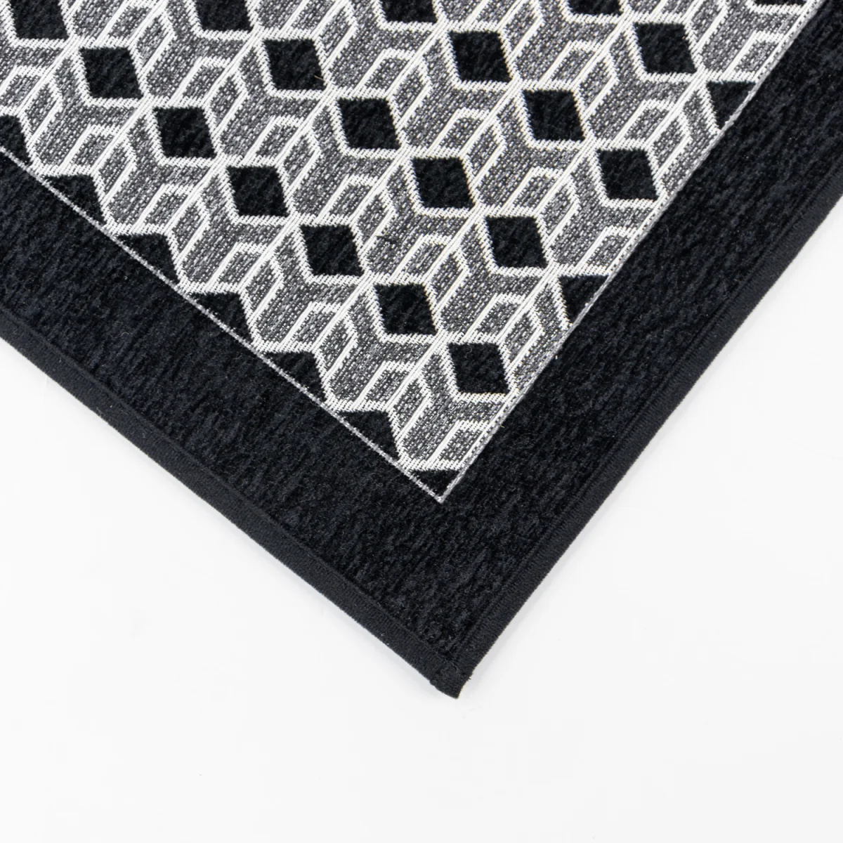 JVL Allure Machine Washable Entrance Runner - Black – image 9