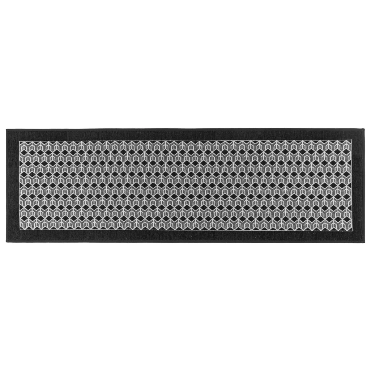 JVL Allure Machine Washable Entrance Runner - Black – image 10
