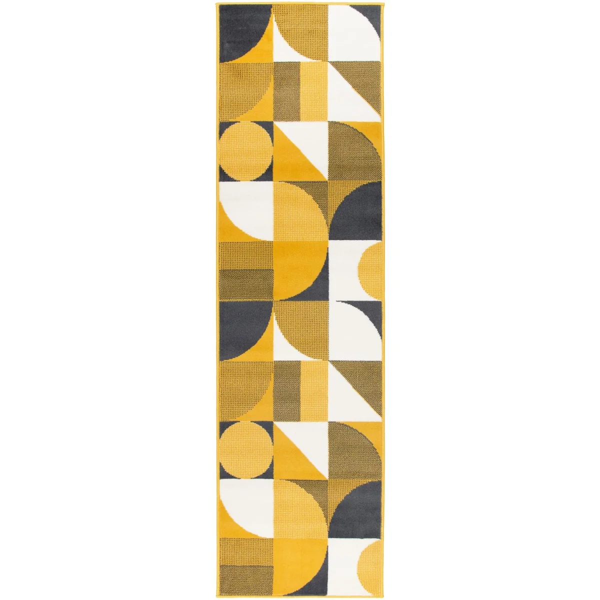 Art Deco Hallway Runner - Mustard / 810cm – image 4
