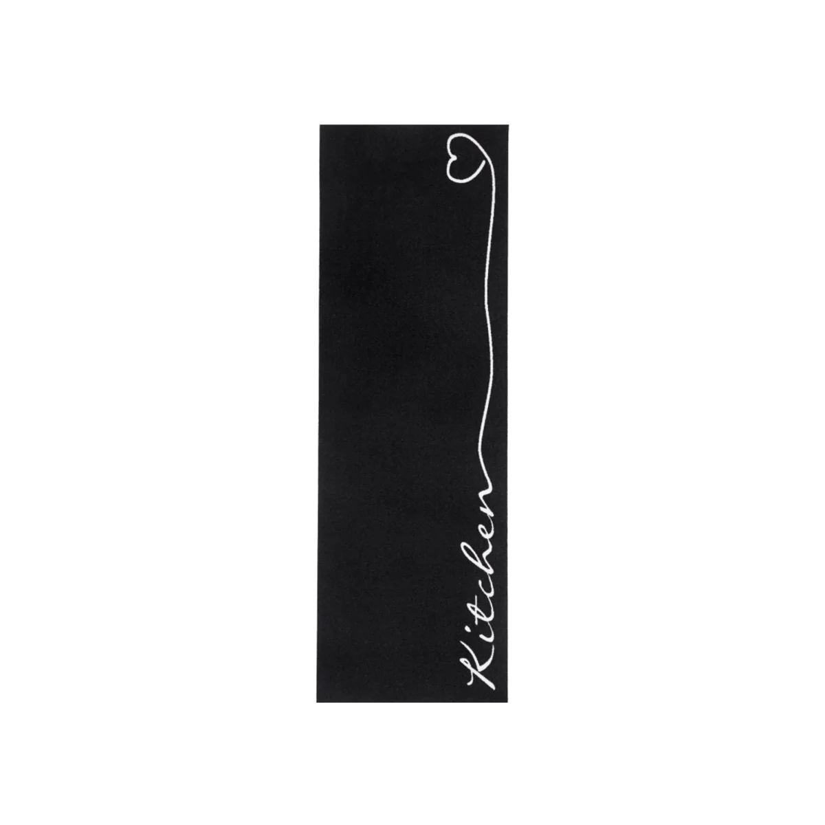Hanse Home Washable Polyamide Kitchen Runner 50x150 cm Black - Black – image 1