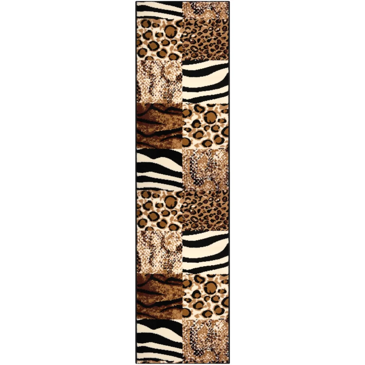 Safari Animal Print Hallway Runner - Multi / 360cm – image 4