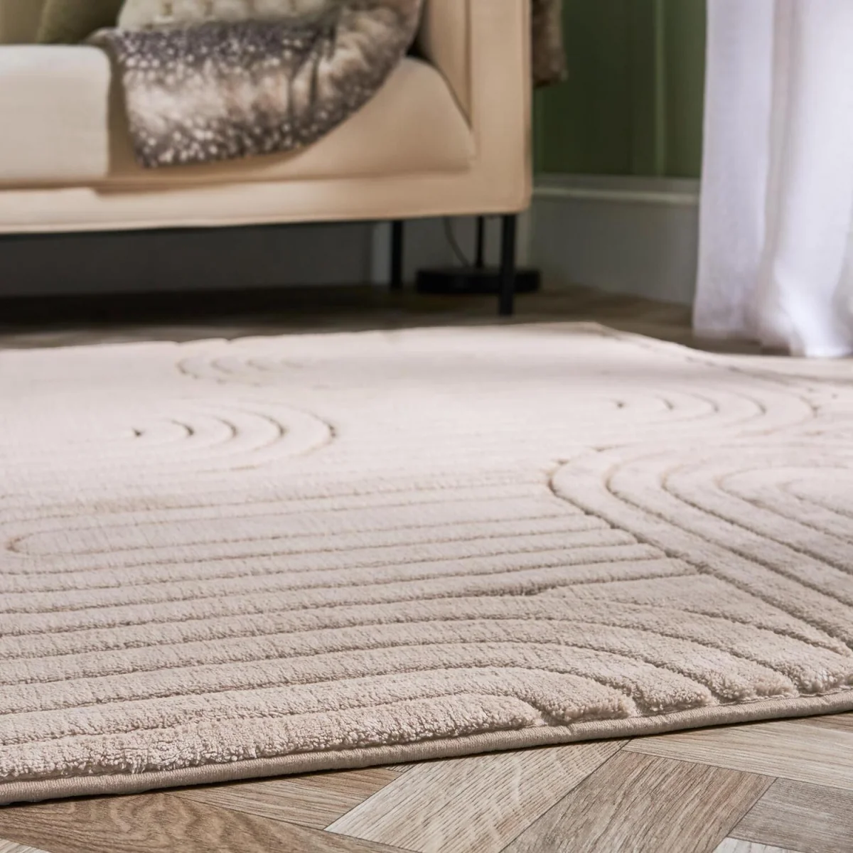 OHS Tufted Arches Runner - Mink / 170cm – image 3