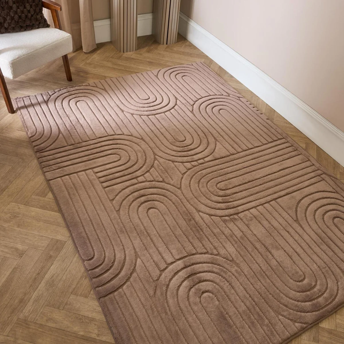 OHS Tufted Arches Runner - Mocha / 230cm – image 2