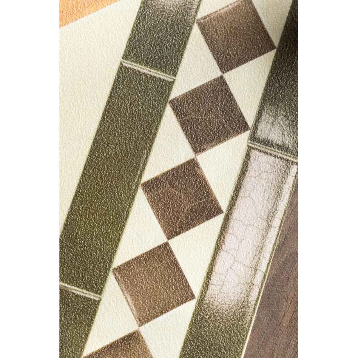 Terracotta Checkered Durable Runner – image 5