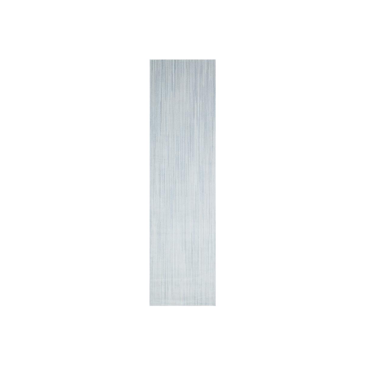 Uni Abstract Striped UNI904 Runner Rugs in Sky Blue – image 1