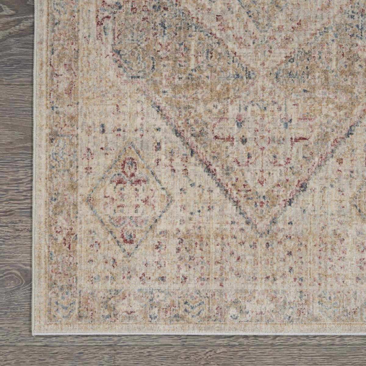 Homestead Hallway Runner Rugs HMS03 in Beige Grey by Nourison – image 2