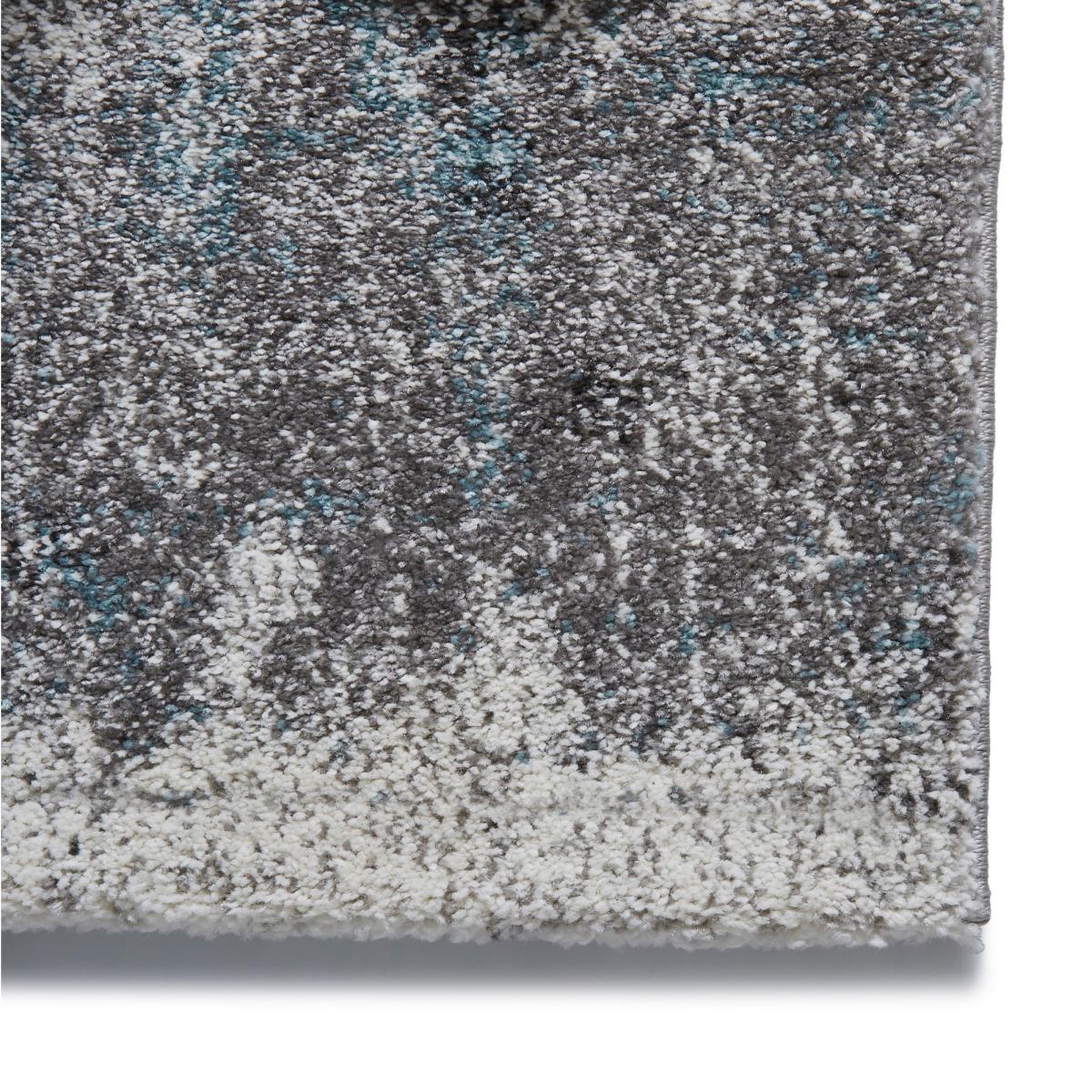 Brooklyn 8595 Abstract Hall Runner in Ivory Grey Blue 60x230cm – image 3
