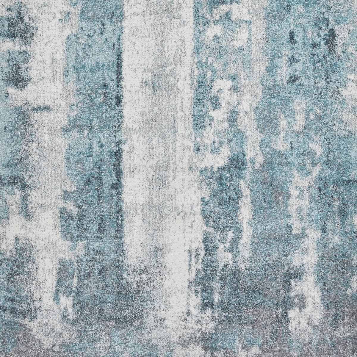 Brooklyn 8595 Abstract Hall Runner in Ivory Grey Blue 60x230cm – image 4