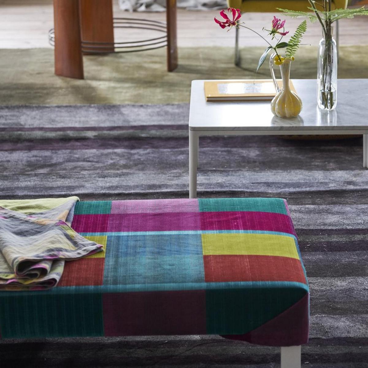 Tanchoi Runners in Graphite by Designers Guild – image 2